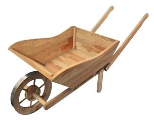 Brouette de jardin en bois Grand Modèle Brouette de jardin en bois