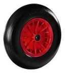 Roue pneu plein 389mm Axe 20 mm - P OUTILLAGE Roue pneu plein 389mm Axe