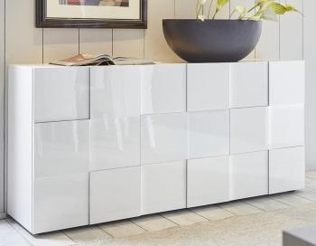 Buffet blanc laqué design ATMORE