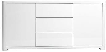 Buffet design blanc laqué brillant PAX Buffet design blanc laqué