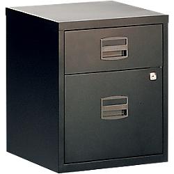 2 tiroirs dont 1 pour dossiers suspendus - Bisley - 2 tiroirs dont 1 pour dossiers