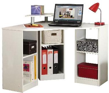 Bureau d angle blanc Bureau d angle blanc