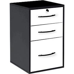 Classeur monobloc 2 tiroirs 1 tiroir pour dossiers Classeur monobloc 2 tiroirs
