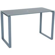 Bureau NASDAQ plateau verre trempé, L120cm Couleur