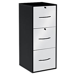 Classeur monobloc 3 tiroirs pour dossiers suspendus Classeur monobloc 3 tiroirs
