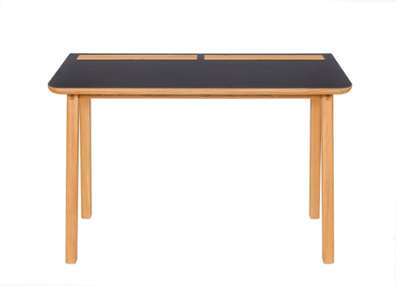 Bureau design scandinave bois et linoléum Kota