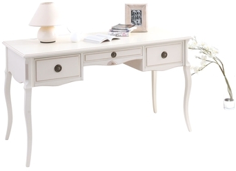 Bureau baroque blanc BIANCA