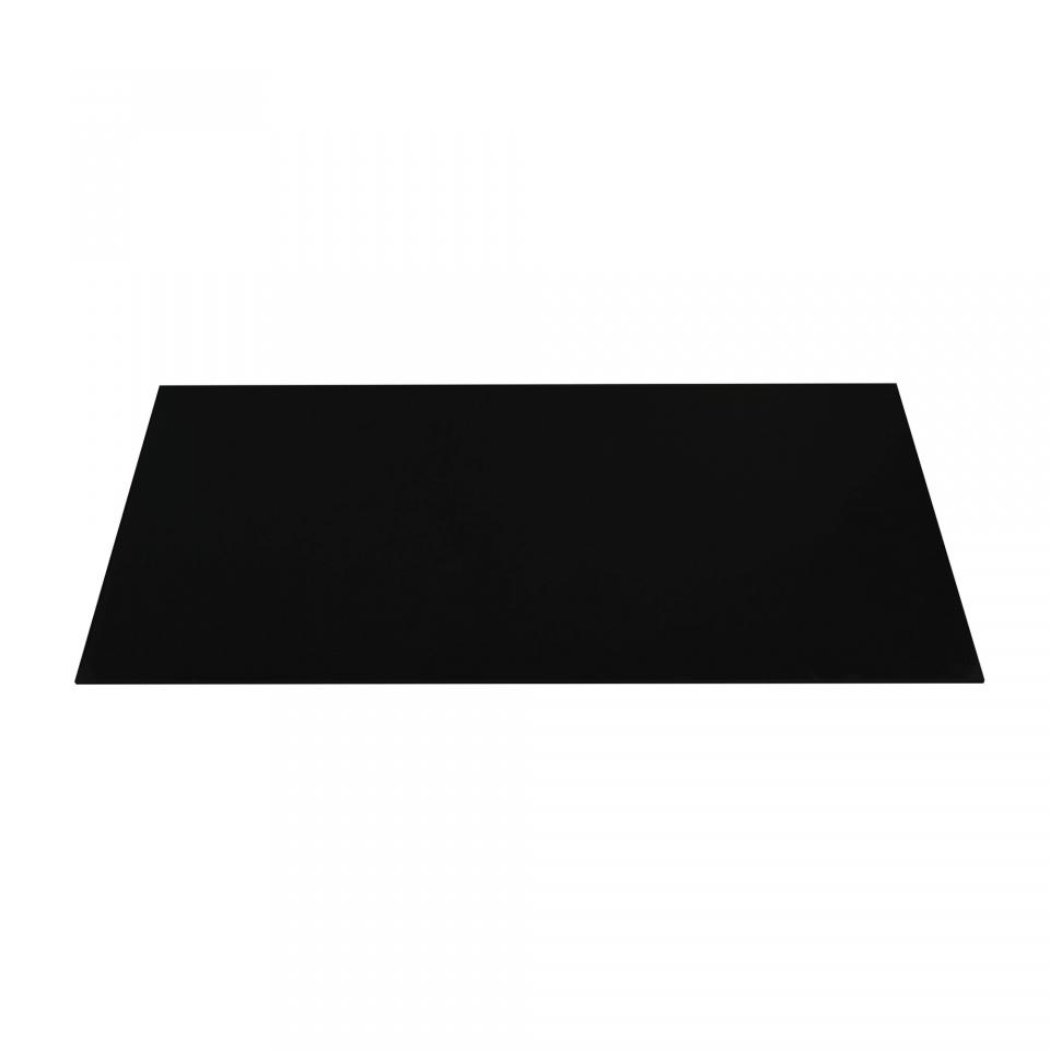Plateau de bureau 75x150cm en verre noir Plateau de bureau 75x150cm