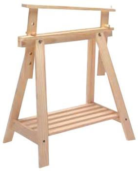Tréteau bois PEFC inclinable et ajustable Tréteau bois PEFC inclinable