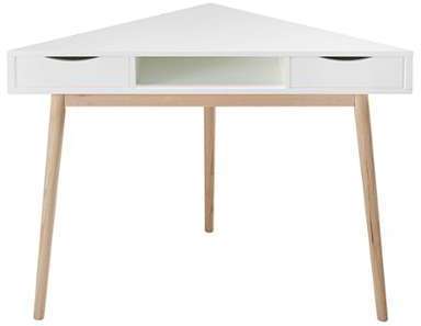 Bureau d angle vintage blanc Artic Bureau d angle vintage blanc