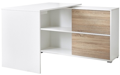 Bureau dangle blanc Leader