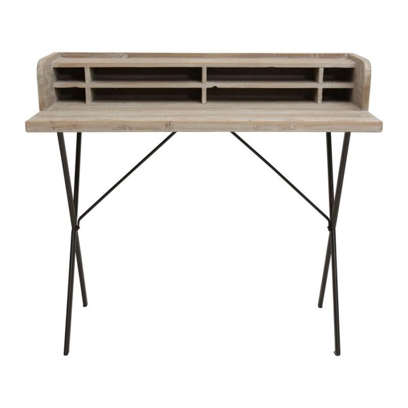 Bureau Industriel grisé 100x50x91 cm Bureau Industriel grisé 100x50x91