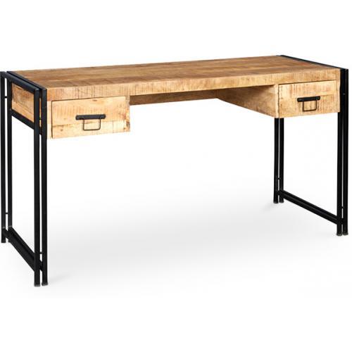 Onawa bureau en bois style vintage industriel mult