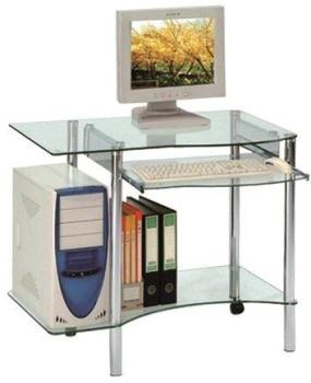 DESKTOP bureau pour ordinateur en verre DESKTOP bureau pour ordinateur