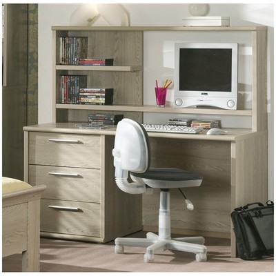 Bureau moderne à 3 tiroirs pour chambre enfant col