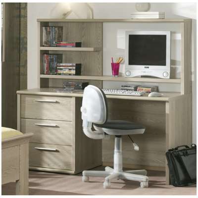 Bureau moderne à 3 tiroirs pour chambre enfant col