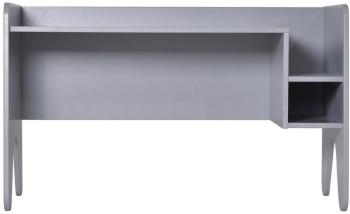 Bureau enfant bois laqué gris mat KIDDO Bureau enfant bois laqué gris