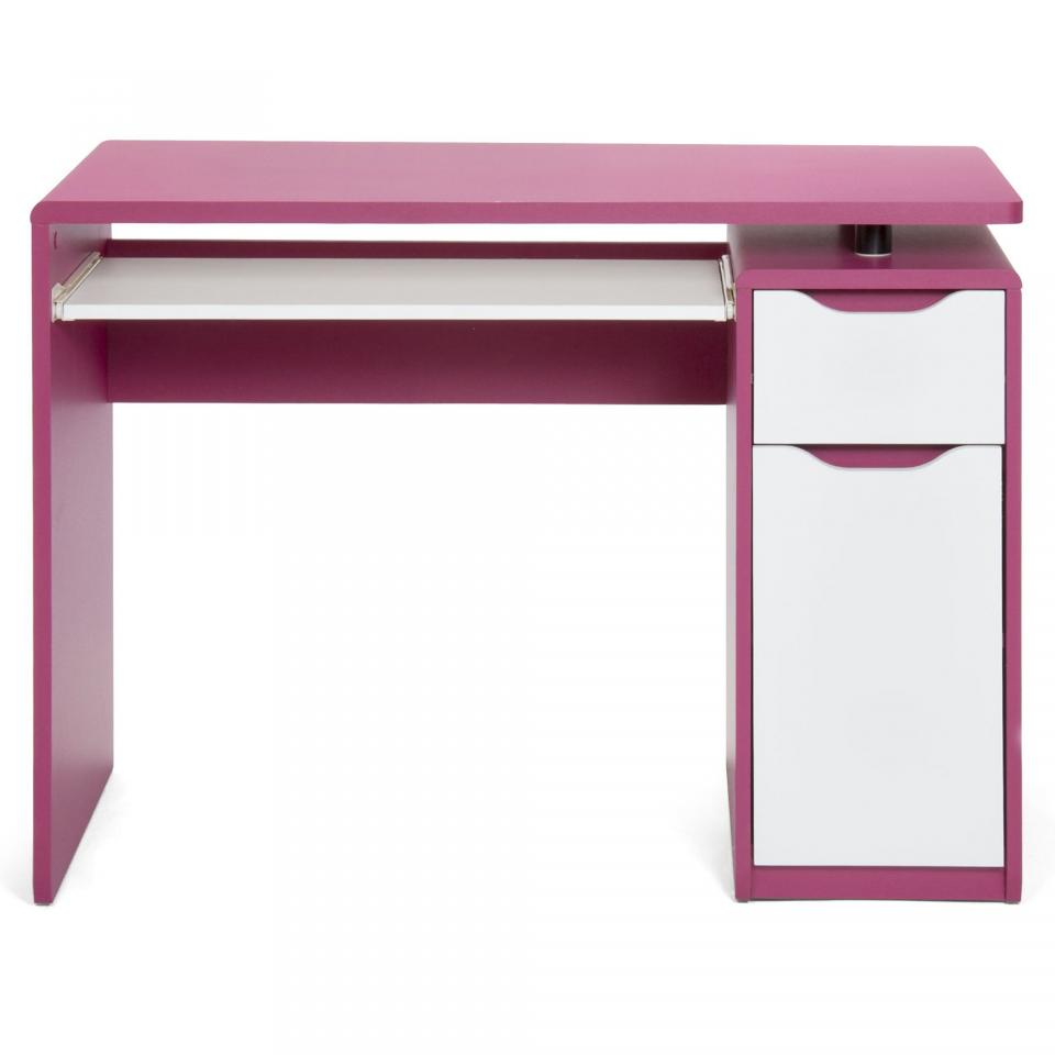Bureau junior framboise Rose