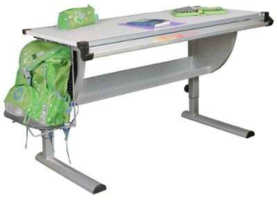 Bureau enfant réglable en hauteur 120x60 cm coloris Bureau enfant réglable en