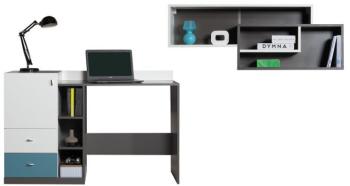 BUREAU POUR ADOS HOBBY AVEC ETAGERE A