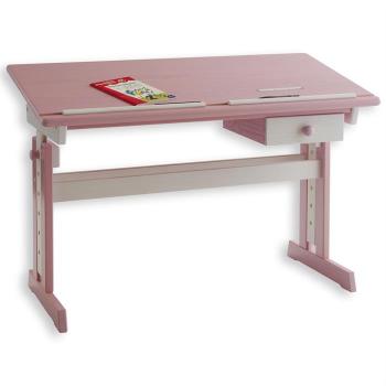 Bureau enfant FLEXI en pin massif réglable en hauteur Bureau enfant FLEXI en pin