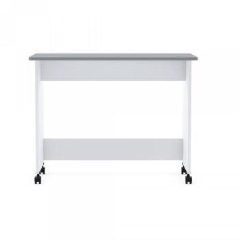 Filou Bureau enfant blanc avec roulettes