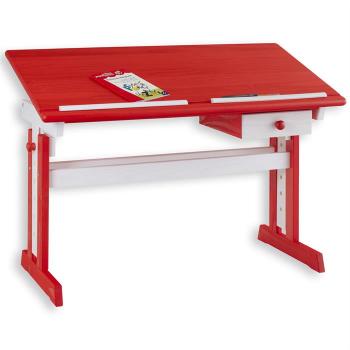 Bureau enfant FLEXI en pin massif réglable en hauteur Bureau enfant FLEXI en pin