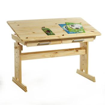 Bureau enfant OLIVIA, réglable en hauteur et plate
