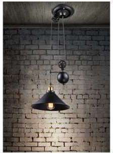 Suspension DARWIN coloris noir Suspension DARWIN coloris