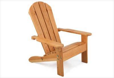 Fauteuil de jardin enfant Adirondack miel