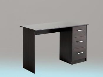 Bureau INFINITY 3 tiroirs wengué Bureau INFINITY 3 tiroirs
