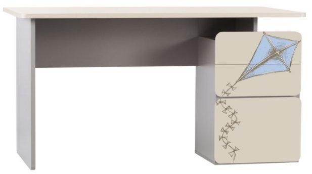 Bureau enfant 2pir motif garcon - cerf volant Bureau enfant 2pir motif garcon