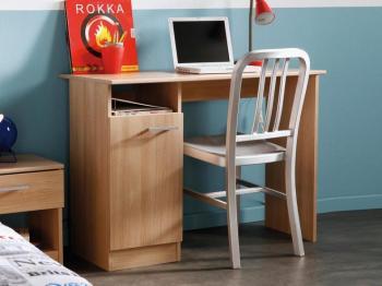 Bureau INFINITY 1 porte acacia clair Bureau INFINITY 1 porte acacia