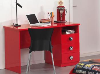 Bureau enfant MONZA rouge