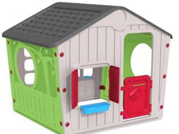 Cabane enfant en PVC Galilée - 140 x 108 x 115.5 c