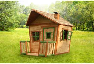 Cabane Enfant bois Jesse