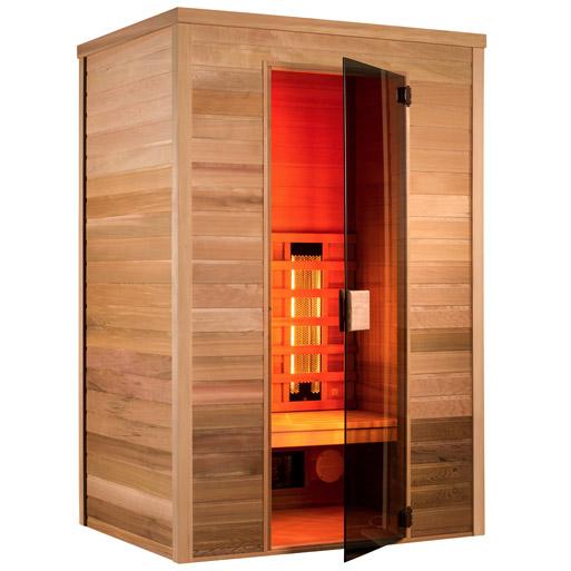 Sauna infrarouge Infrawave - 2 places pose offerte