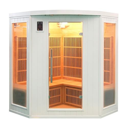 Sauna Infrarouge SOLEIL BLANC - 3/4 places
