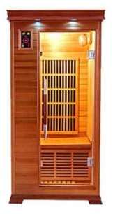 Sauna infrarouge Luxe - 1 place Sauna infrarouge Luxe - 1