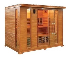 Sauna infrarouge luxe 5