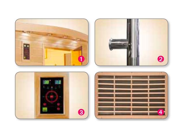 Cabine infrarouge France Sauna Apollon