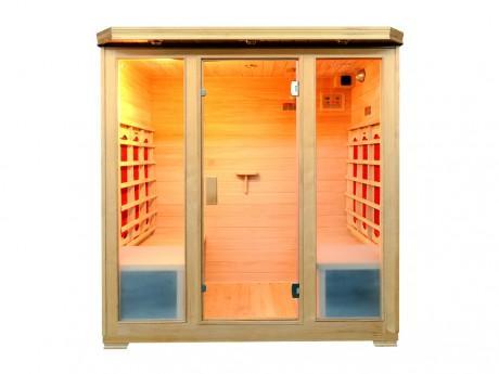 Sauna Infrarouge 4 5 places Gamme prestige STOCKHOLM Sauna Infrarouge 4 5 places