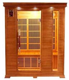 Sauna infrarouge Luxe - 3 places Sauna infrarouge Luxe - 3