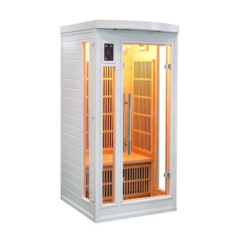 Sauna infrarouge SOLEIL BLANC 1 place