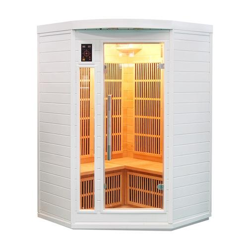 Cabine Sauna SOLEIL BLANC 2/3 places