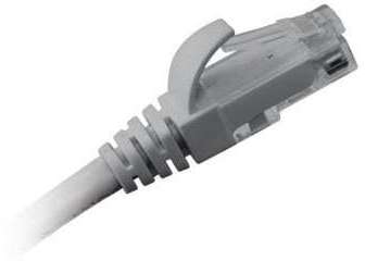 Cordon RJ45 CAT6 FTP/UTP 10 Mètres Gris - ECOMEDIA