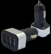 GP CC61 PRISE ALLUME-CIGARE USB x3 6.3A - 31.5W