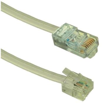 Cordon téléphone RJ11/RJ45 3m HAGER TN821