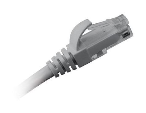 Cordon RJ45 CAT6 FTP/UTP 0,5 Mètre Gris - ECOMEDIA