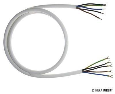 Câble raccordement fourneau, 5x2,5mm², cosses